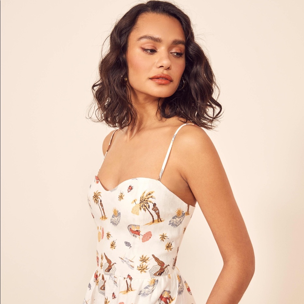 Reformation linen Eileen Dress